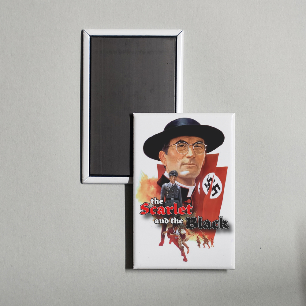 The Scarlet and the Black Mini Movie Fridge Magnet