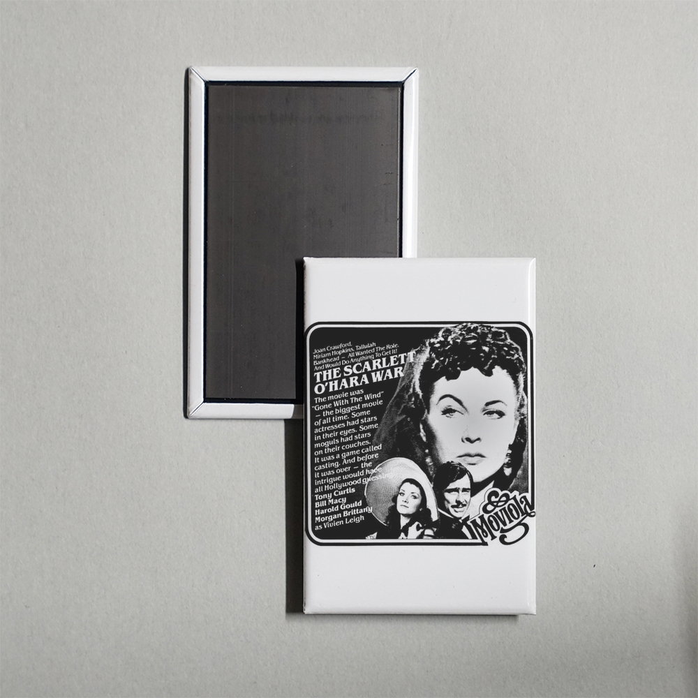 The Scarlett O'Hara War Mini Movie Fridge Magnet