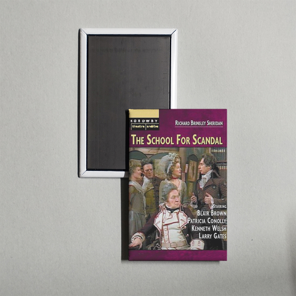 The School for Scandal Mini Movie Fridge Magnet