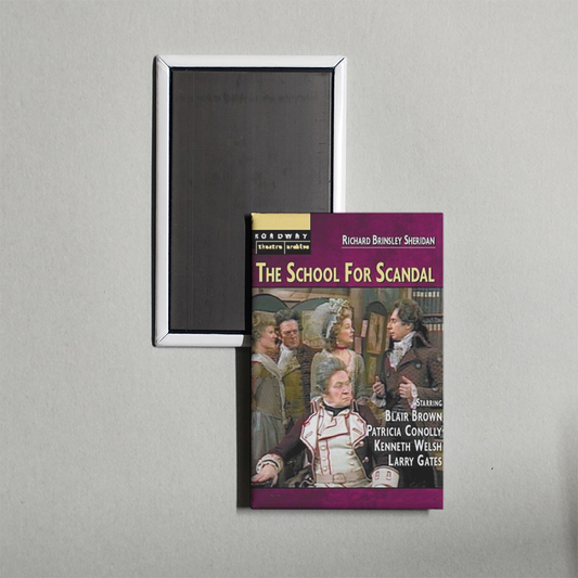 The School for Scandal Mini Movie Fridge Magnet