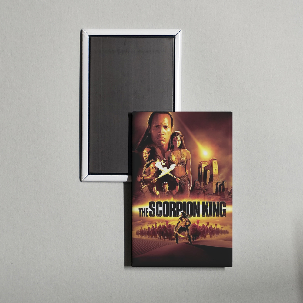 The Scorpion King Mini Movie Fridge Magnet