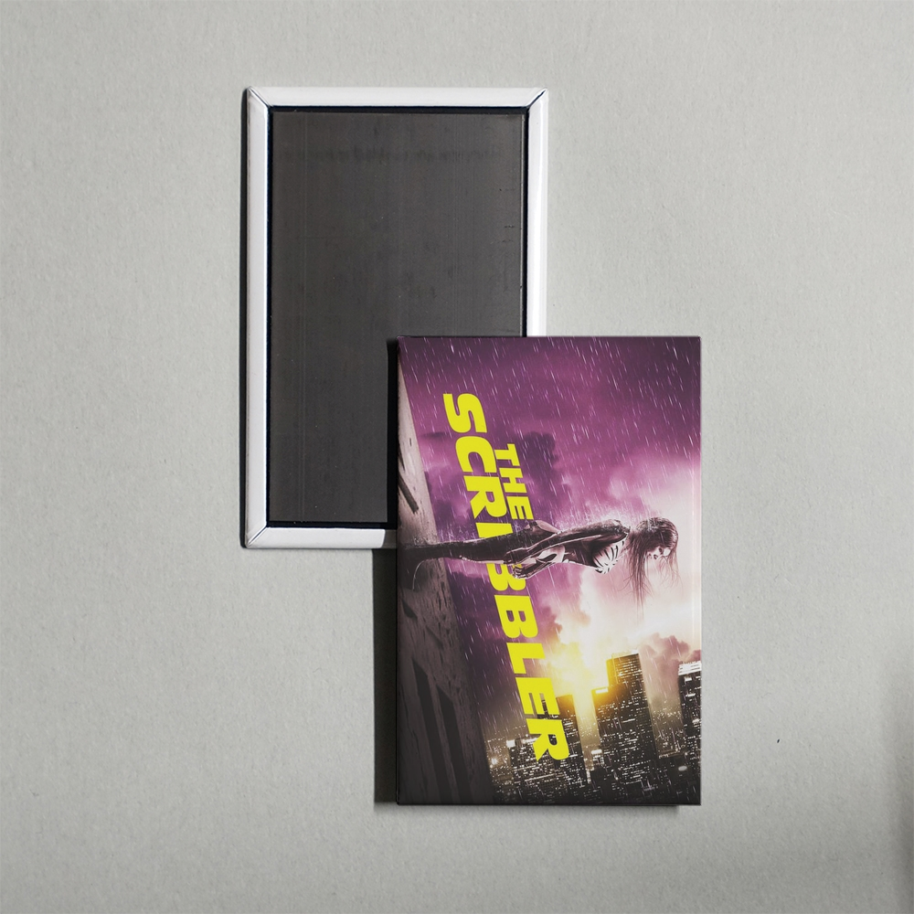 The Scribbler Mini Movie Fridge Magnet