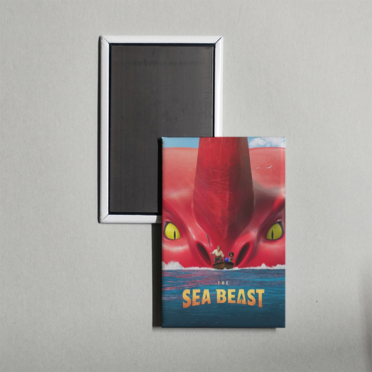The Sea Beast Mini Movie Fridge Magnet