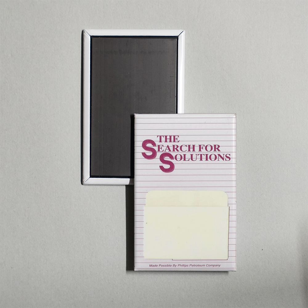 The Search for Solutions TV Show Fridge Magnet