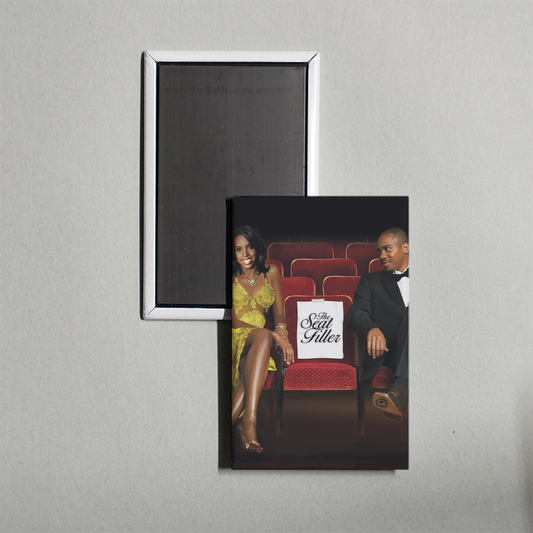 The Seat Filler Mini Movie Fridge Magnet