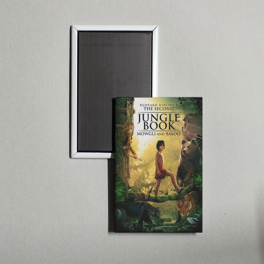 The Second Jungle Book Mowgli & Baloo Mini Movie Fridge Magnet