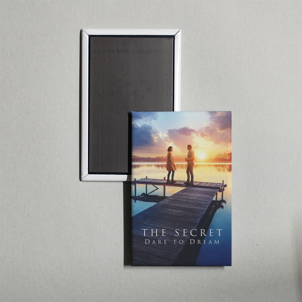 The Secret Dare to Dream Mini Movie Fridge Magnet