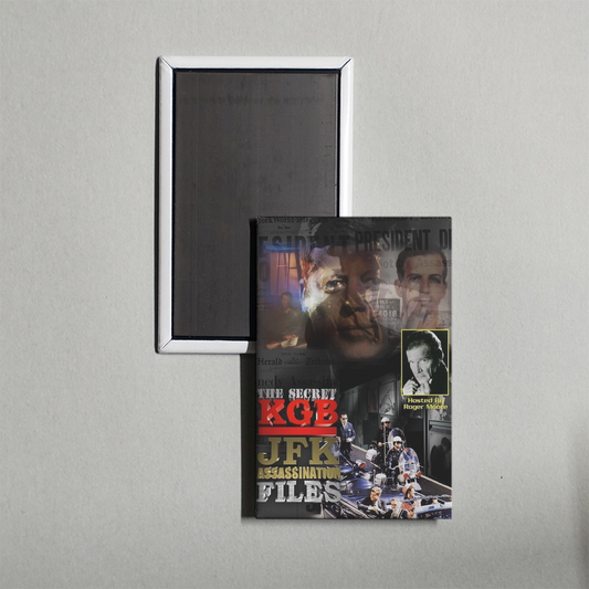The Secret KGB JFK Assassination Files Mini Movie Fridge Magnet