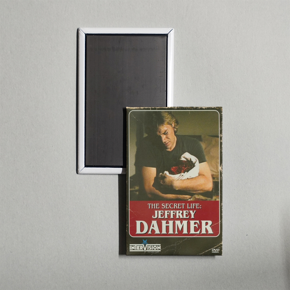 The Secret Life Jeffrey Dahmer Mini Movie Fridge Magnet