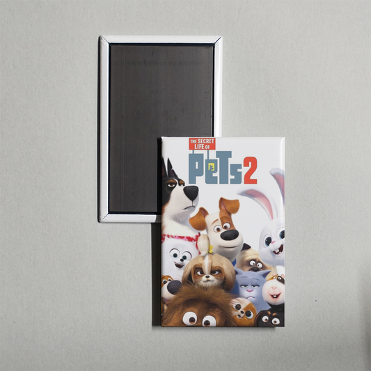 The Secret Life of Pets 2 Mini Movie Fridge Magnet