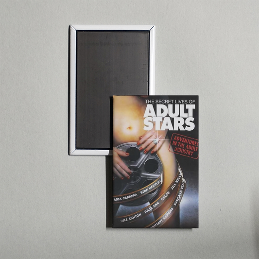 The Secret Lives of Adult Stars Mini Movie Fridge Magnet