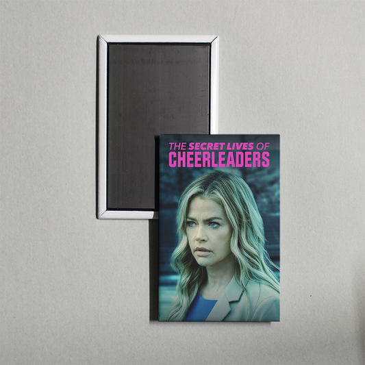 The Secret Lives of Cheerleaders Mini Movie Fridge Magnet
