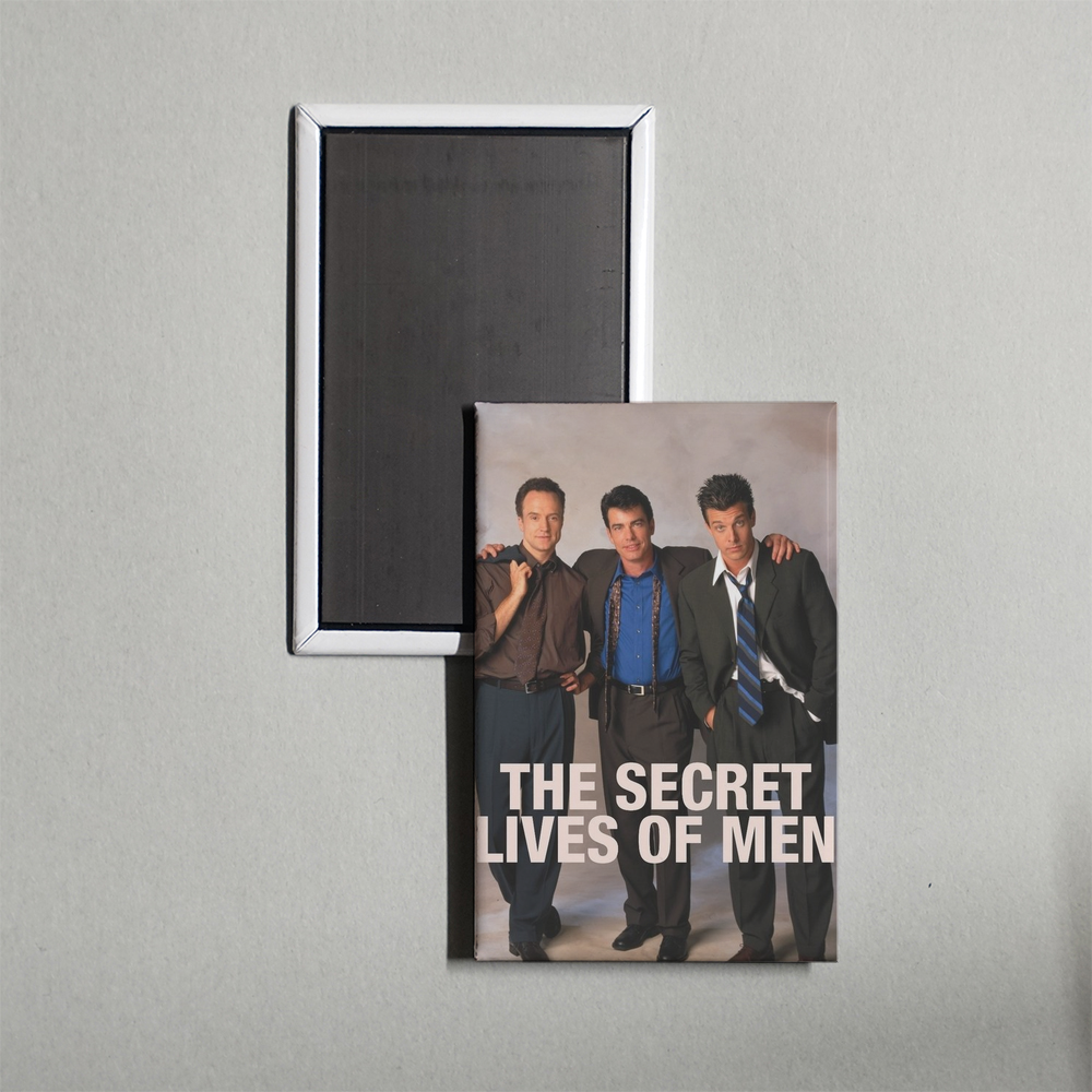 The Secret Lives of Men TV Show Fridge Magnet