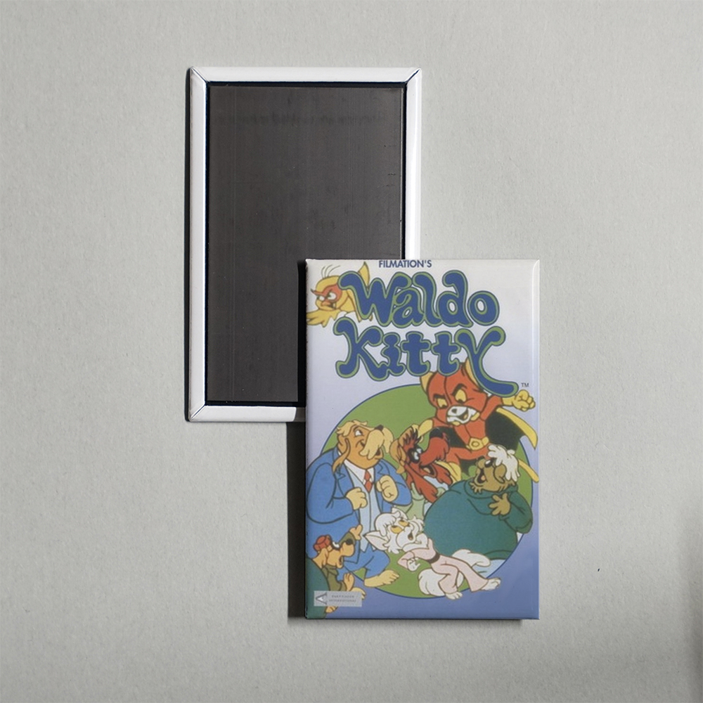 The Secret Lives of Waldo Kitty TV Show Fridge Magnet