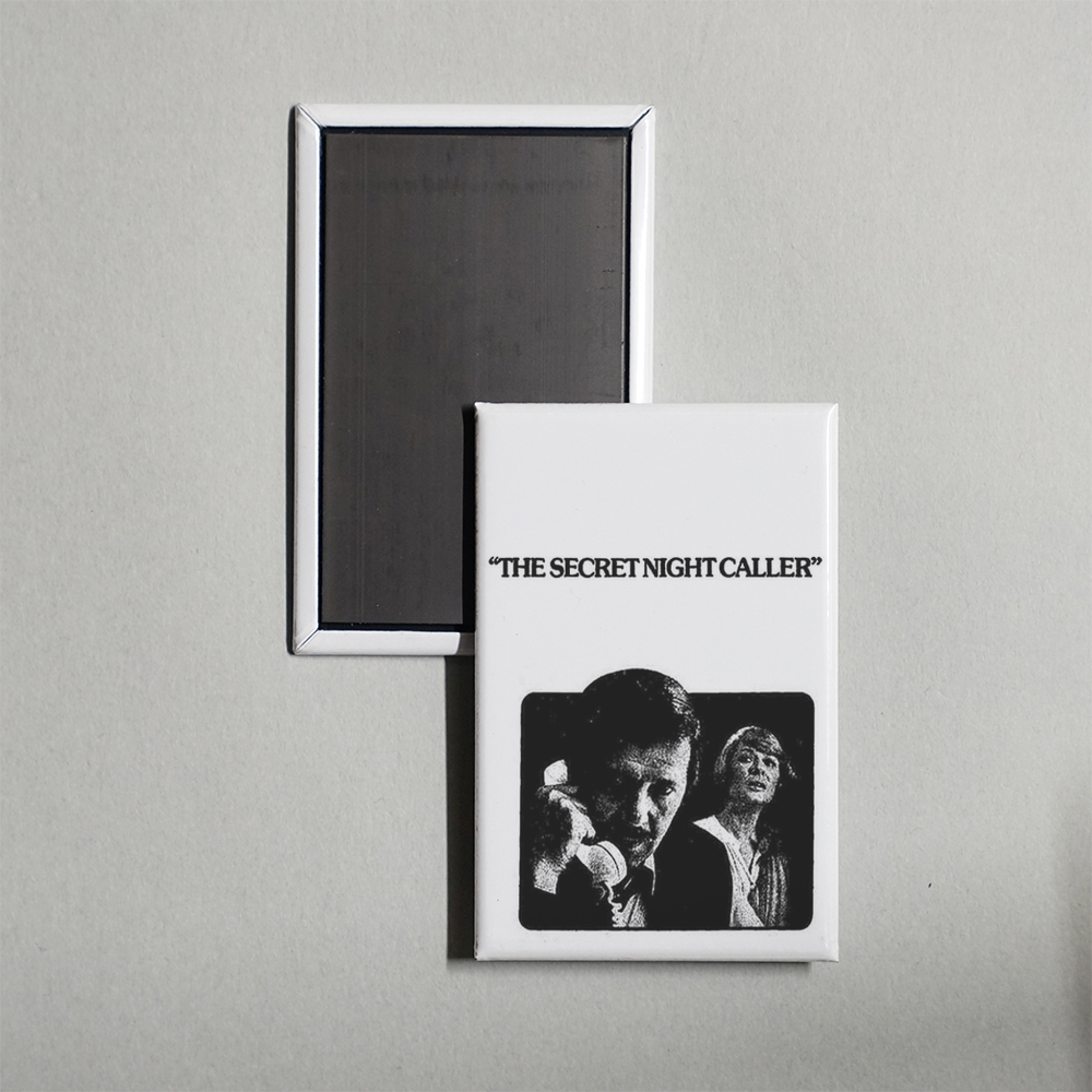 The Secret Night Caller Mini Movie Fridge Magnet