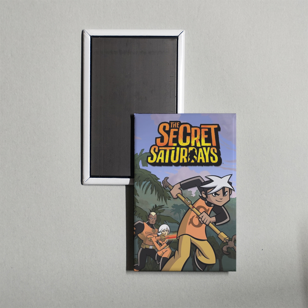 The Secret Saturdays TV Show Fridge Magnet