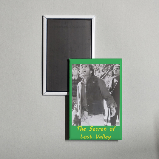 The Secret of Lost Valley Mini Movie Fridge Magnet