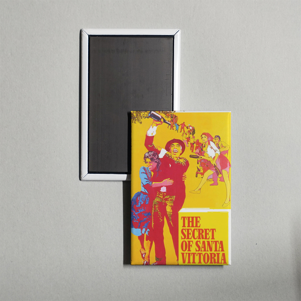 The Secret of Santa Vittoria Mini Movie Fridge Magnet