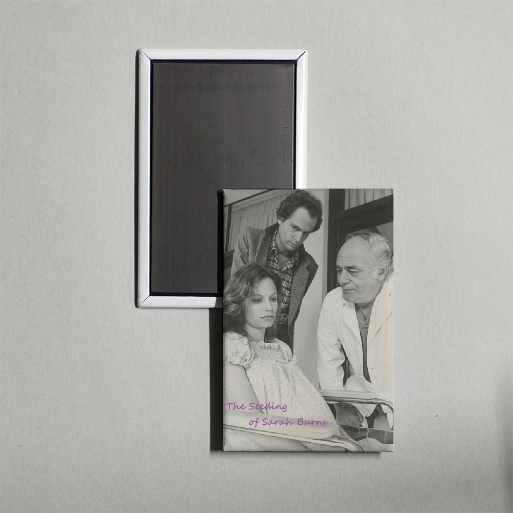 The Seeding of Sarah Burns Mini Movie Fridge Magnet