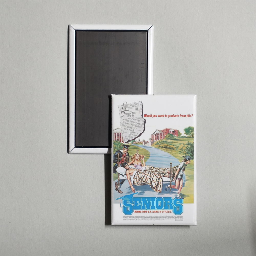 The Seniors Mini Movie Fridge Magnet