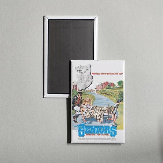 The Seniors Mini Movie Fridge Magnet