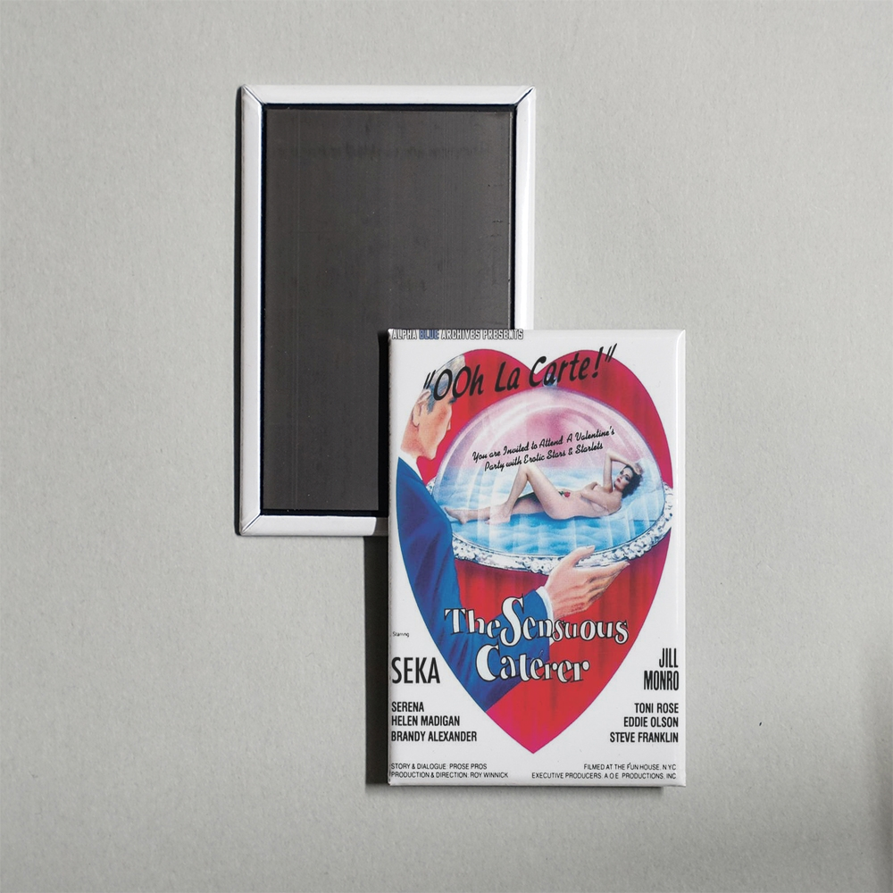 The Sensuous Caterer Mini Movie Fridge Magnet