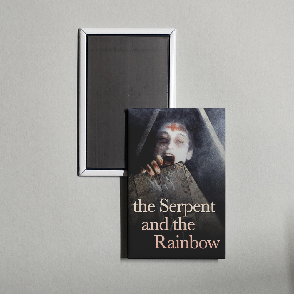 The Serpent and the Rainbow Mini Movie Fridge Magnet