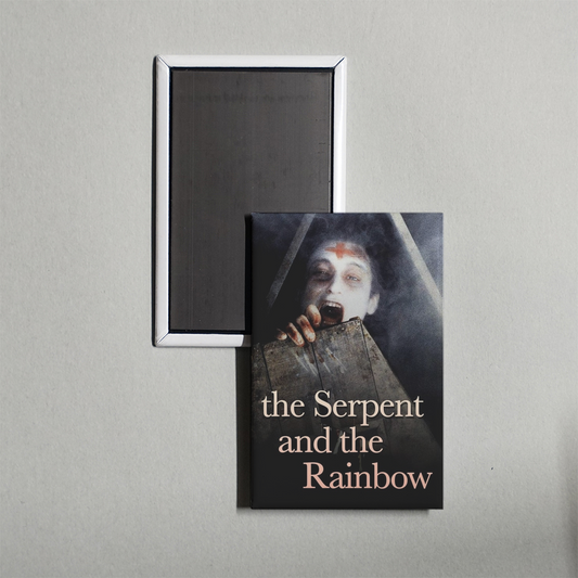 The Serpent and the Rainbow Mini Movie Fridge Magnet