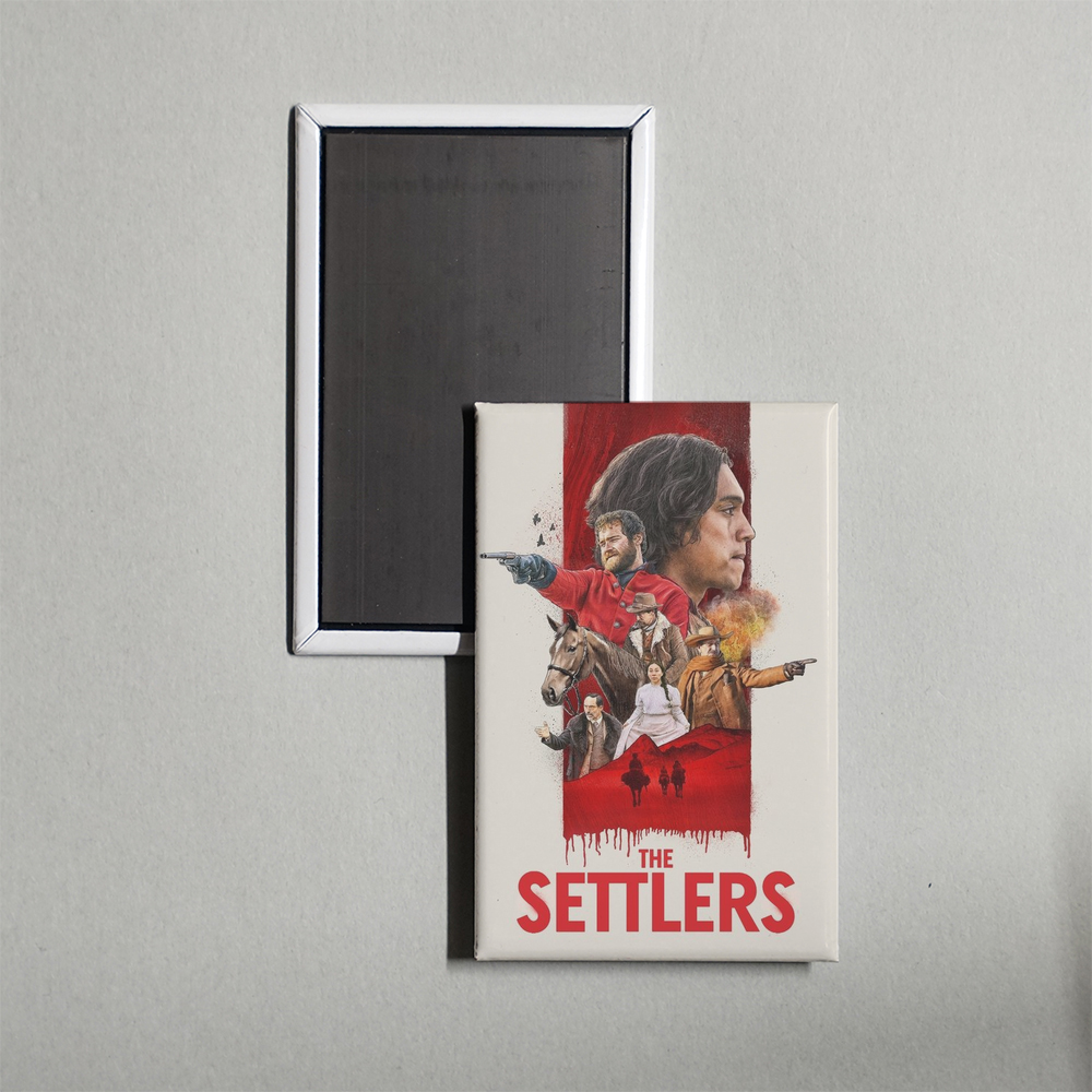 The Settlers Mini Movie Fridge Magnet