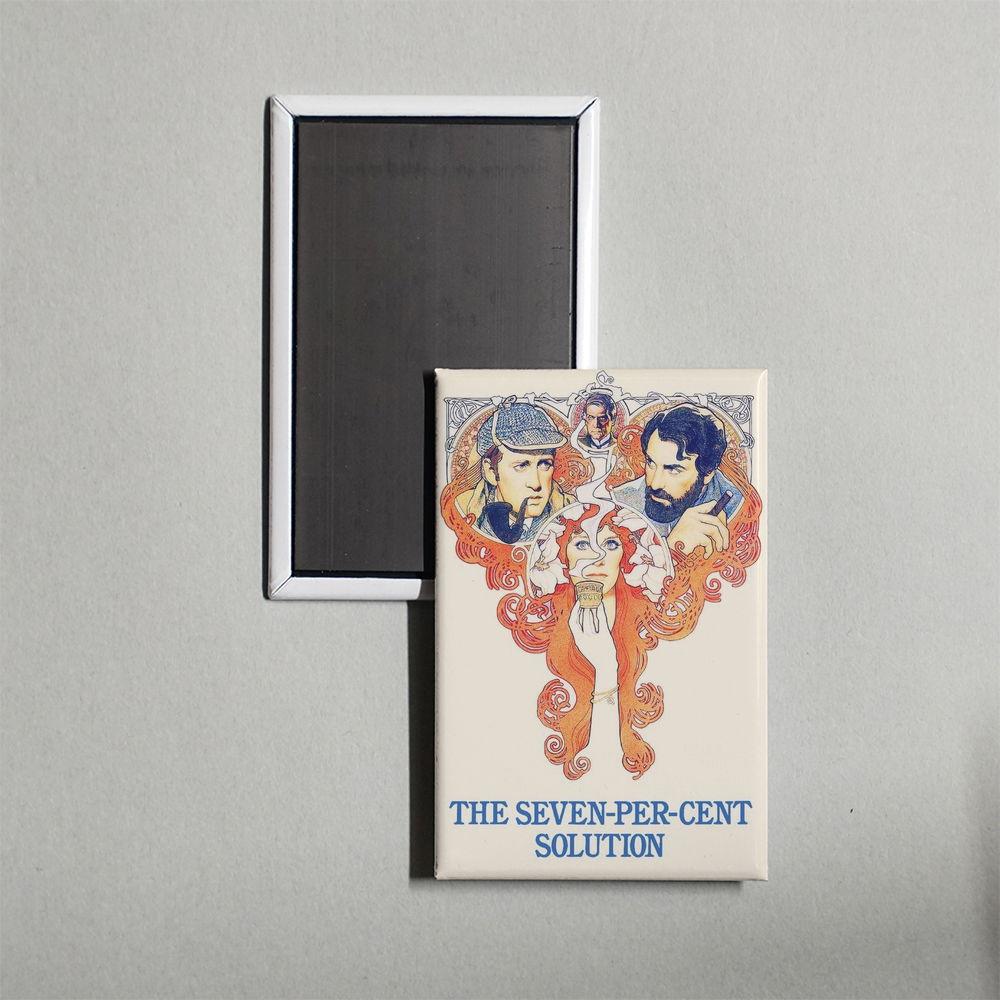 The Seven-Per-Cent Solution Mini Movie Fridge Magnet