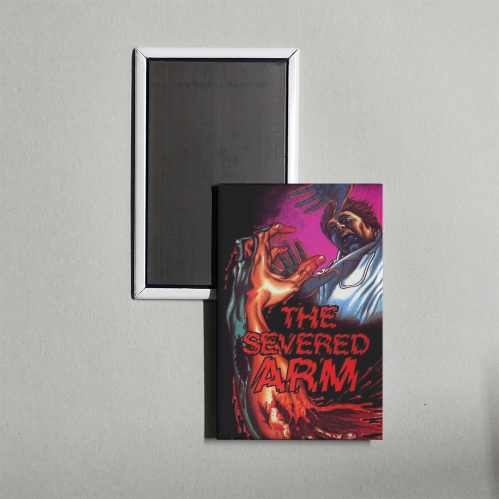The Severed Arm Mini Movie Fridge Magnet