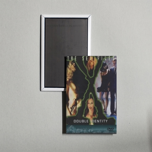The Sex Files Double Identity Mini Movie Fridge Magnet