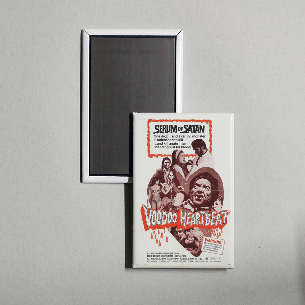 The Sex Serum of Dr. Blake Mini Movie Fridge Magnet
