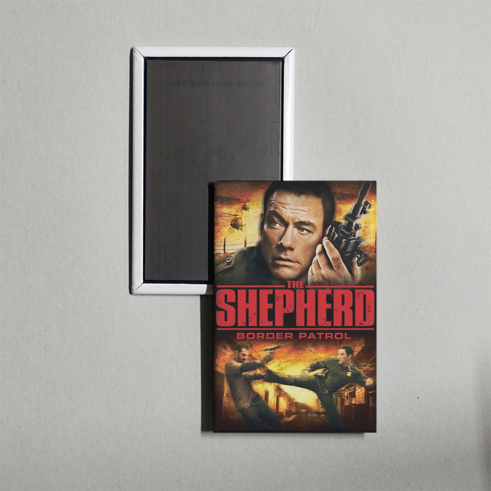 The Shepherd Border Patrol Mini Movie Fridge Magnet
