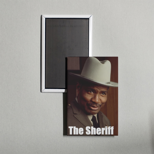 The Sheriff Mini Movie Fridge Magnet