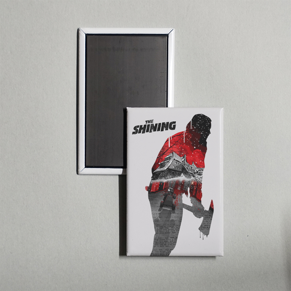 The Shining Mini Movie Fridge Magnet