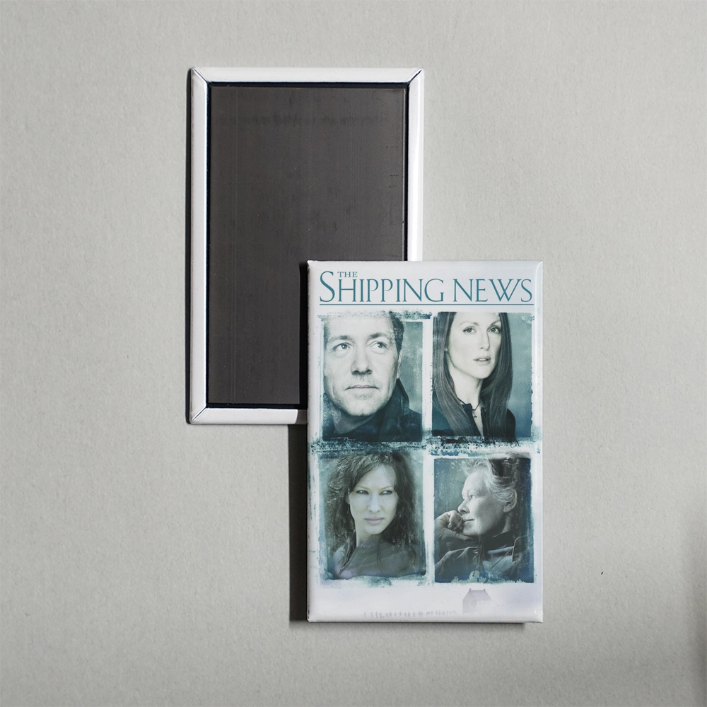 The Shipping News Mini Movie Fridge Magnet
