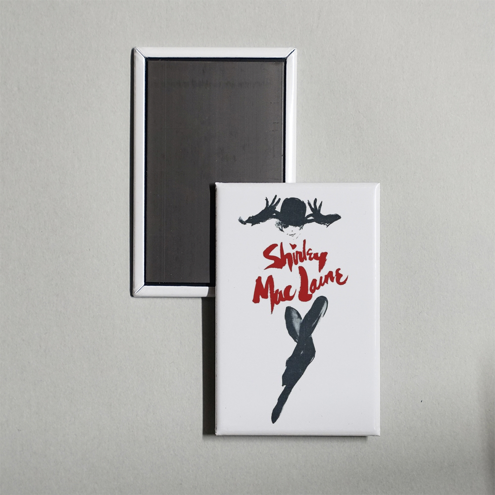 The Shirley MacLaine Show Mini Movie Fridge Magnet