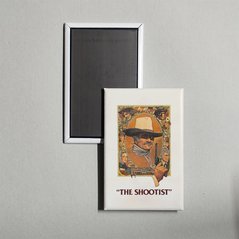 The Shootist Mini Movie Fridge Magnet