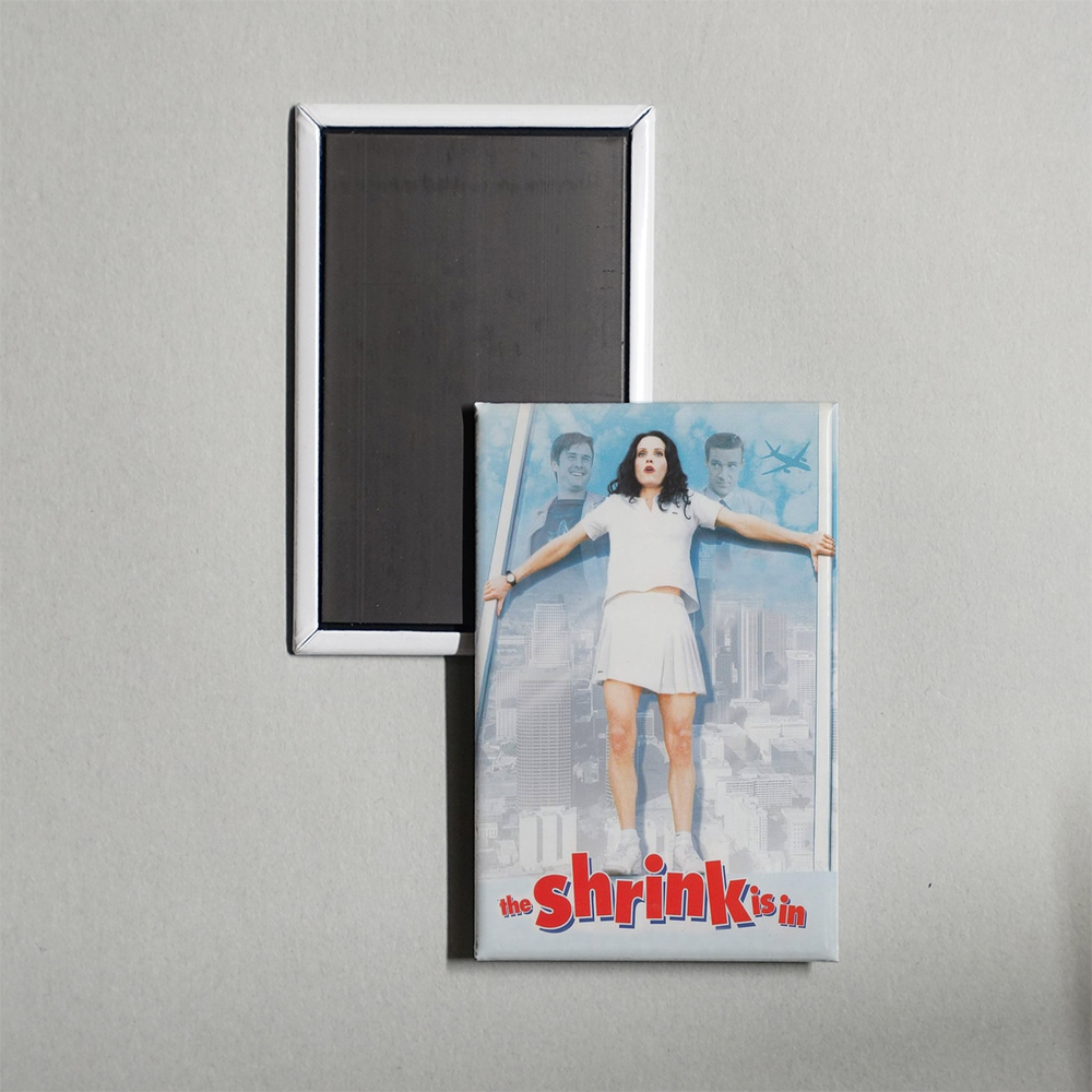 The Shrink Is In Mini Movie Fridge Magnet