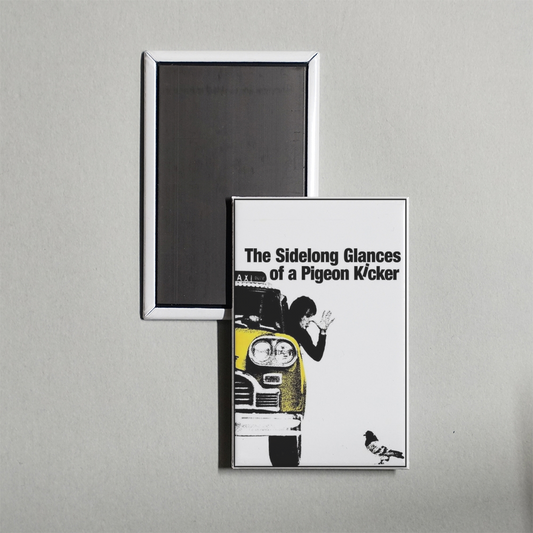 The Sidelong Glances of a Pigeon Kicker Mini Movie Fridge Magnet