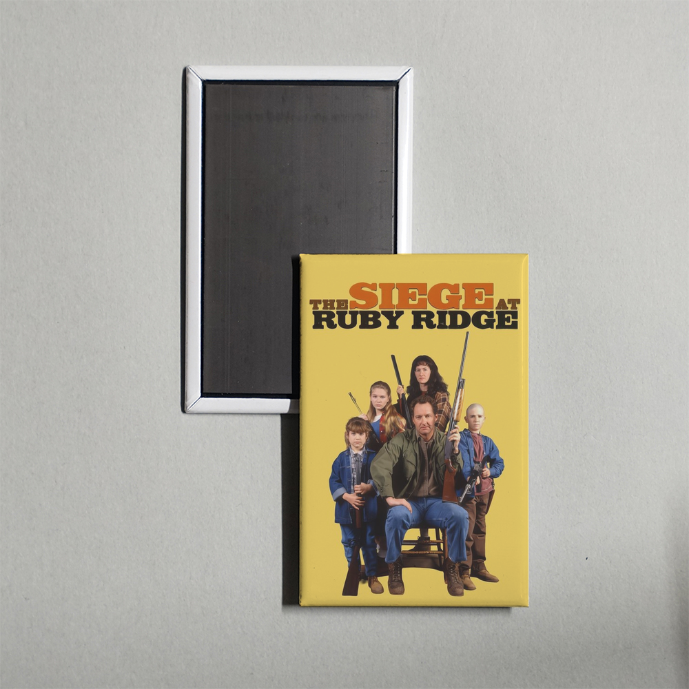 The Siege at Ruby Ridge TV Show Fridge Magnet