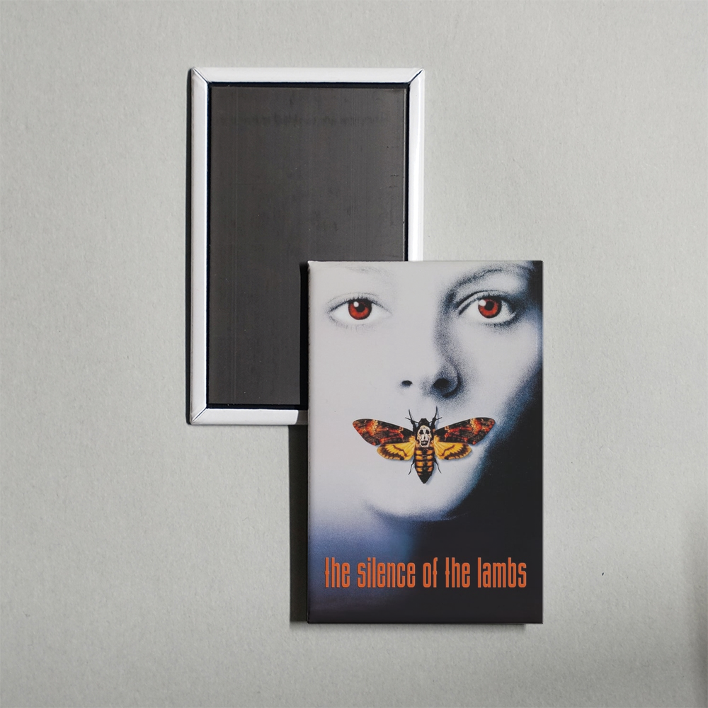 The Silence of the Lambs Mini Movie Fridge Magnet