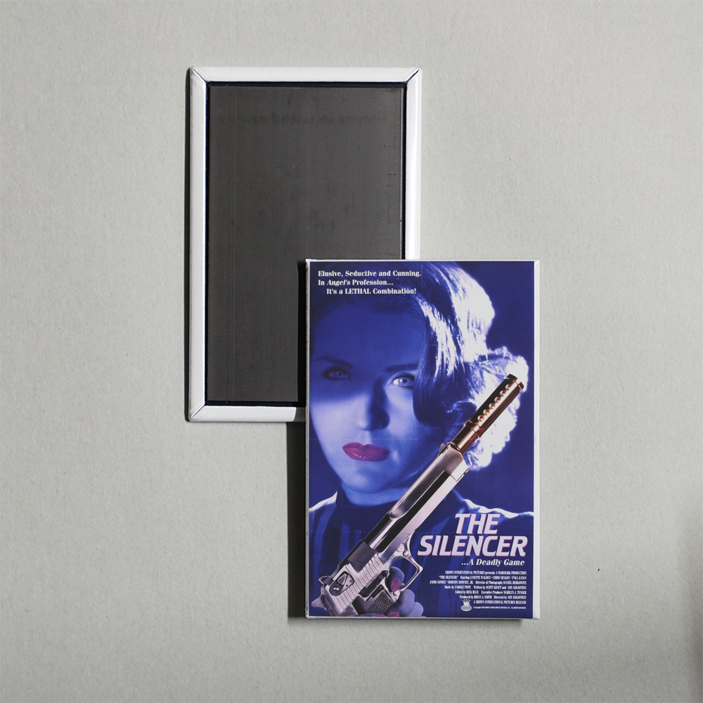 The Silencer Mini Movie Fridge Magnet
