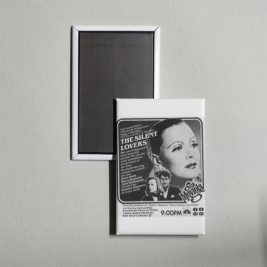 The Silent Lovers Mini Movie Fridge Magnet