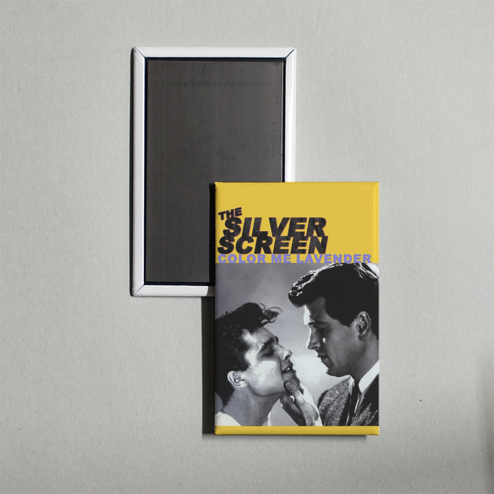 The Silver Screen Color Me Lavender Mini Movie Fridge Magnet