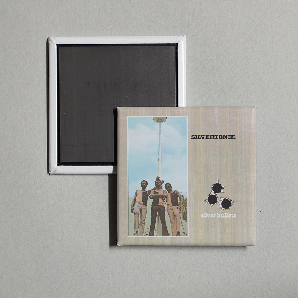 The Silvertones - Silver Bullets Album Cover Fridge Magnet