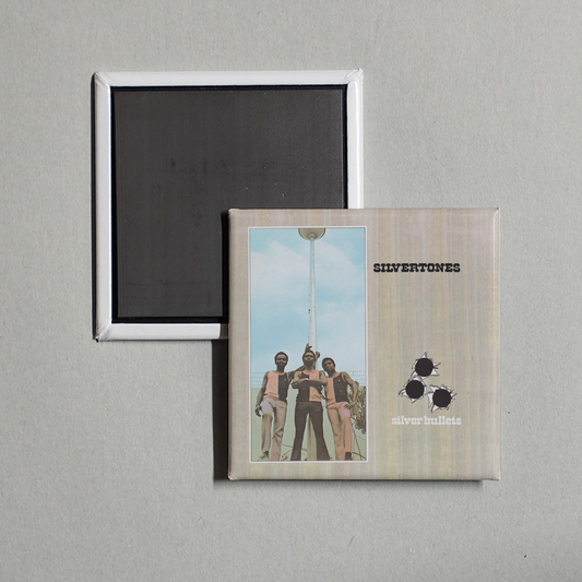 The Silvertones - Silver Bullets Album Cover Fridge Magnet