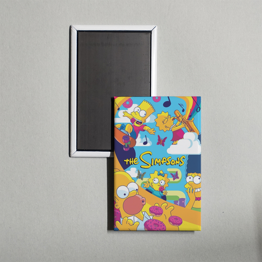 The Simpsons TV Show Fridge Magnet