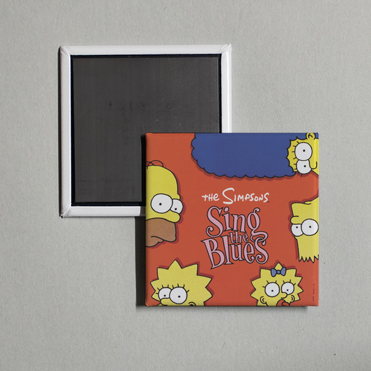 The Simpsons - The Simpsons Sing The Blues Album Cover Fridge Magnet
